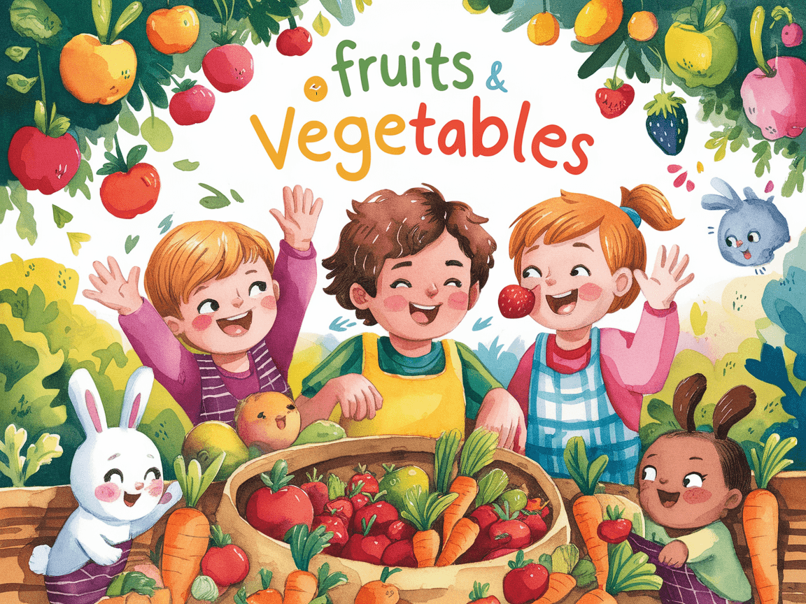 Learn about vegetables and fruits